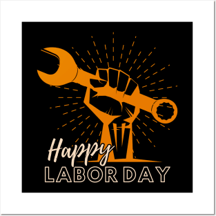 Happy Labor Day Posters and Art